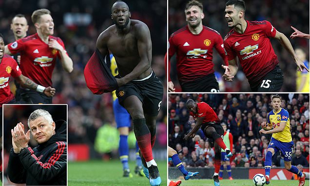 Peluang Kembali ke 4 Besar, Gol Lukaku Tentukan Kemenangan MU